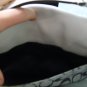 *COACH* Blue "C" Print/White Leather Handbag *MINT*