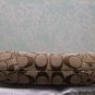 *COACH* Brown "C" Print/White Leather Handbag *MINT*