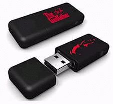 Super Talent GF 8GB USB2.0 RUBBER Flash Drive