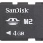 SanDisk SDMSM2-4096- 4GB Memory Stick Micro (M2) Card