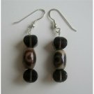 ERC370 Tiger Eye Sterling Silver 92.5 Earrings