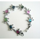 Multi Abalone Shell Bracelet Abalone Beads Embedded In Hands Bracelet