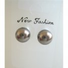 UER003  Swarovski Dark Brown Pearls 8mm Stud Earrings Genuine Swarovski Pearls Stud Earrings