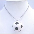 HH208  Sport Pendant Necklace Football Pendant Sport Jewelry Necklace FootBall Pendant