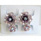 GC098  Girls Flower Hair Clip Soft Delicate High Quality Hair Accessory