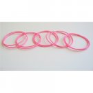D013  Glamorous Bracelet Pink Bangles 10 Bangles Just For $1