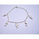 BR009  Dolphin Sterling Silver 92.5 Bracelet