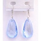 D178  Sapphire Polygan Jewelry Dollar Sapphire Blue Plygan Bead Hight Quality Dollar Earrings