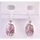 SER068  Pink Mother Of Pearls Sterling Silver Earrings Affordable Inexpenisve Earrings