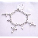 UBR194  Cross Charm Bracelet Chained Stylish Bracelet Gift Bracelet Christmas Jewelry