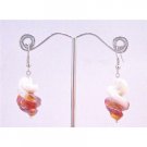 UER358 Double Shaded Twisted Earrings Classy Fashionable Earrings Affordable Under $5 Earrings