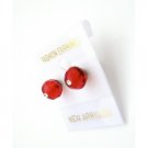 UER401  Chinese Lite siam Crystals Stud Earrings Gift Stud In Any Color