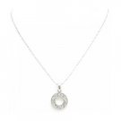 UNE257  O Alphabet Pendant Have Your Name Pendant Shimmering Sparkling Pendant