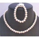 GC140  Ivory Round Beads Necklace Perfect Girls Birthday Party Return Gifts