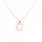 N838 Gorgeous Affluent Jewelry Diamond Heart Pendant With Swiss Cubic Zircon Pendant