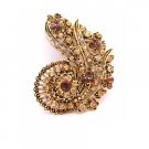 B441  Hollywood Glamour Just For You Celebrity Inspired Vintage Brooch