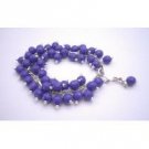 TB675  Dark Purple Multi Tiny Beads Bracelet Fancy Fashionable Bracelet