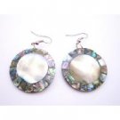 UER441  Shell Fashion Jewelry Shell Earrings Natural Shell Abalone