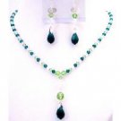 BRD131  Personal Wedding Of Bridal Party Green Combo Fantastic Jewelry Set