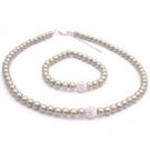 NS953  Pistachu Color For Bridesmaids Junior Bridemaids Nickle Free Jewelry