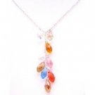 N900  Handcrafted Gorgeous Multicolor Swarovski Top Drilled Teardrop Fabulous Valentine Gift