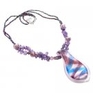 N916  The Finest Murano Glass Pendant Necklace The Most Affordable Jewelry