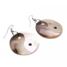 UER436  Unique Gift Find Shell Circle Earrings Genuine Shell Earrings