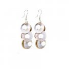 UER409  Cheap Jewelry Shell Fashionable Earrings Natural Mop Shell Earrings