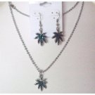 NS911  Abalone Shell Pendant Affordable Unbeaten Gifts Necklace Set
