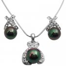 BRD152  Tahitian Pearls Pendant Necklace Oyster Shell Pearls Pendant Jewelry