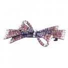 HA597  Victorian Style Amethyst Hair Barrette At Very Affordable Price