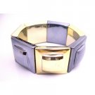 UBR236  Geometry Bracelet Sequare Big Bead Stretchable Bracelet