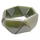 UBR244  Beautiful & Splendid Bracelet Geomatric Bracelet Triangle Bead Stretchable Bracelet