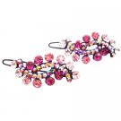 HA614  Wedding Hair Barrette Style Rose Hair Clip