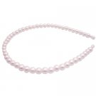GC256  Pearls HairBand Fashion HairBand White Hairband