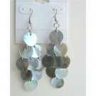 UER145  Mop Shell Dangle Earrings Natural Shell Earrings
