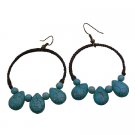 UER502  Shop Perfectly Boho Fantasy Stunning Turquoise Earrings