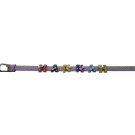 GC269  Personalized Name Bracelet In Chic Pink Watch Strap