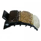 GC278  Stylish Brown White Shiny Hair Catcher