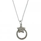 UNE325  Star Pendant Christmas Jewelry Necklace Stylish