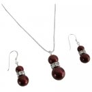 NSC801  Fascinating Fine Jewlery Wine Pearls Lowest Price For Wedding