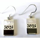 SER097  Fabulous Gift Buy Sterling Mother Of Pearls Earrings