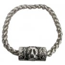 Fashion Personality Vintage Lion Head Engraved Man Bracelet
