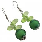Girls Return Gifts for Kids Birthday Green Teardrop Jewelry