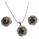 Bridal Jewelry Wedding Advice Wedding Accessory Brown Pearls