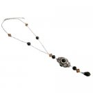 Artisian Hand Created Necklace w/ Swarovski Crystals Gift