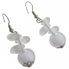 D296 Incredible Price Small Girls Earrings White Earrings