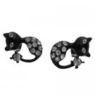 D247 Cute Cats Fashion Animal Shaped Earrings