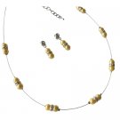 NS1232 The Pretty Yellow Pearl Jewelry Birthday Or Anniversary Gift