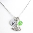 Christmas Necklace Jingle Bell Candle Necklace Christmas Gift
